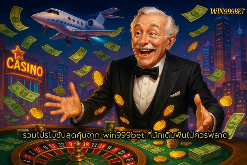รวมโปรโมชั่นสุดคุ้มจาก win999bet ที่นักเดิมพันไม่ควรพลาด